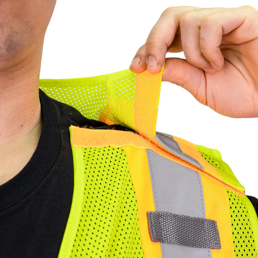 I-684 THE 5 POINT BREAKAWAY HI-VIS MESH VEST