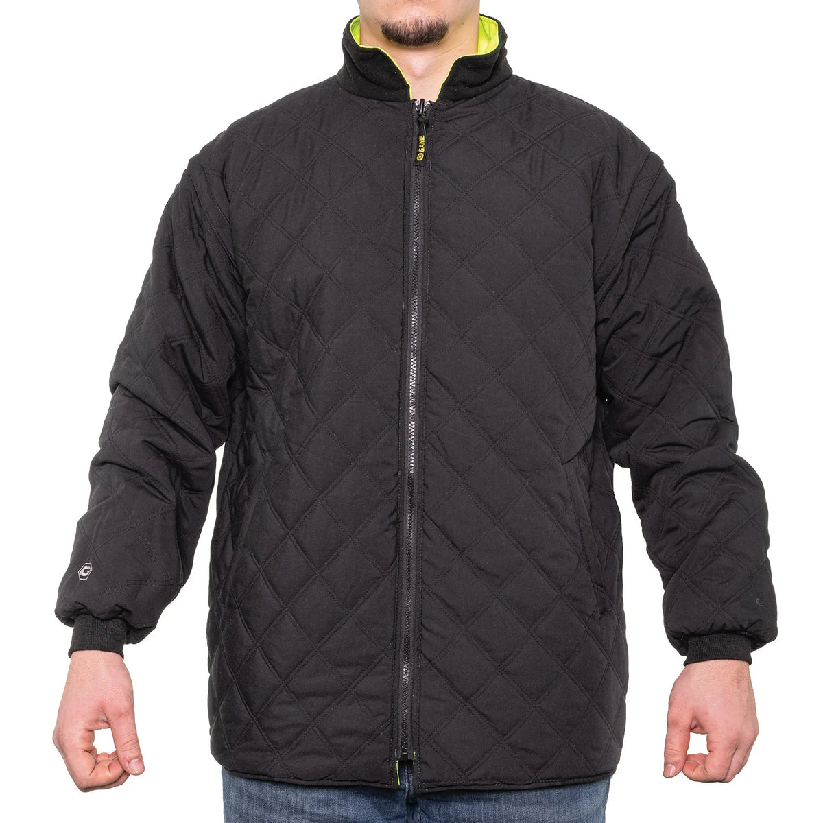 1365 THE DELUXE 4-IN-1 CONVERTIBLE HI VIS JACKET