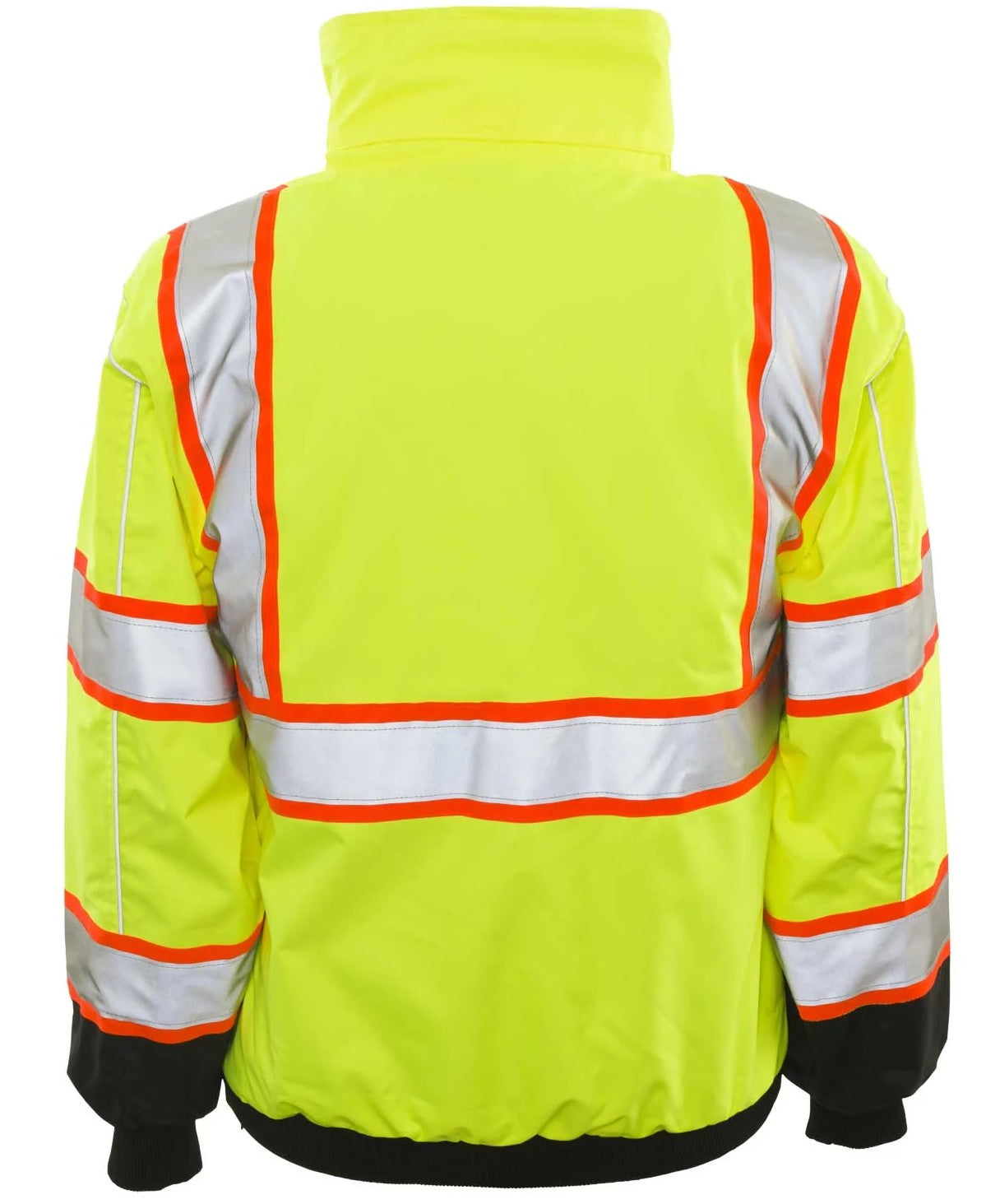 1385 THE TWO-TONE BLACK BOTTOM HI-VIS BOMBER