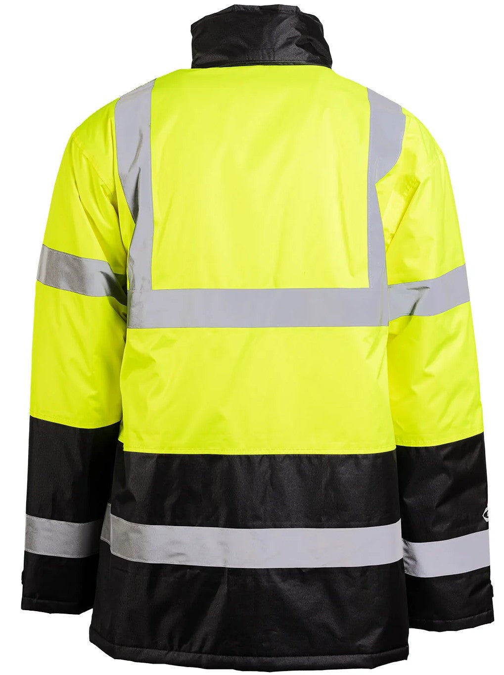 1865E HI-VIS CLASS 3 BLACK BOTTOM PARKA