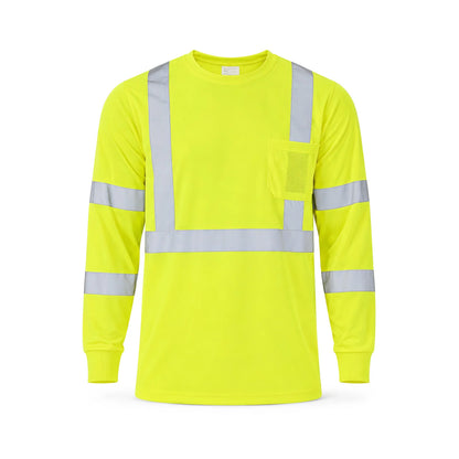 2280 - HI VIS CLASS 3 TEE LONG SLEEVE