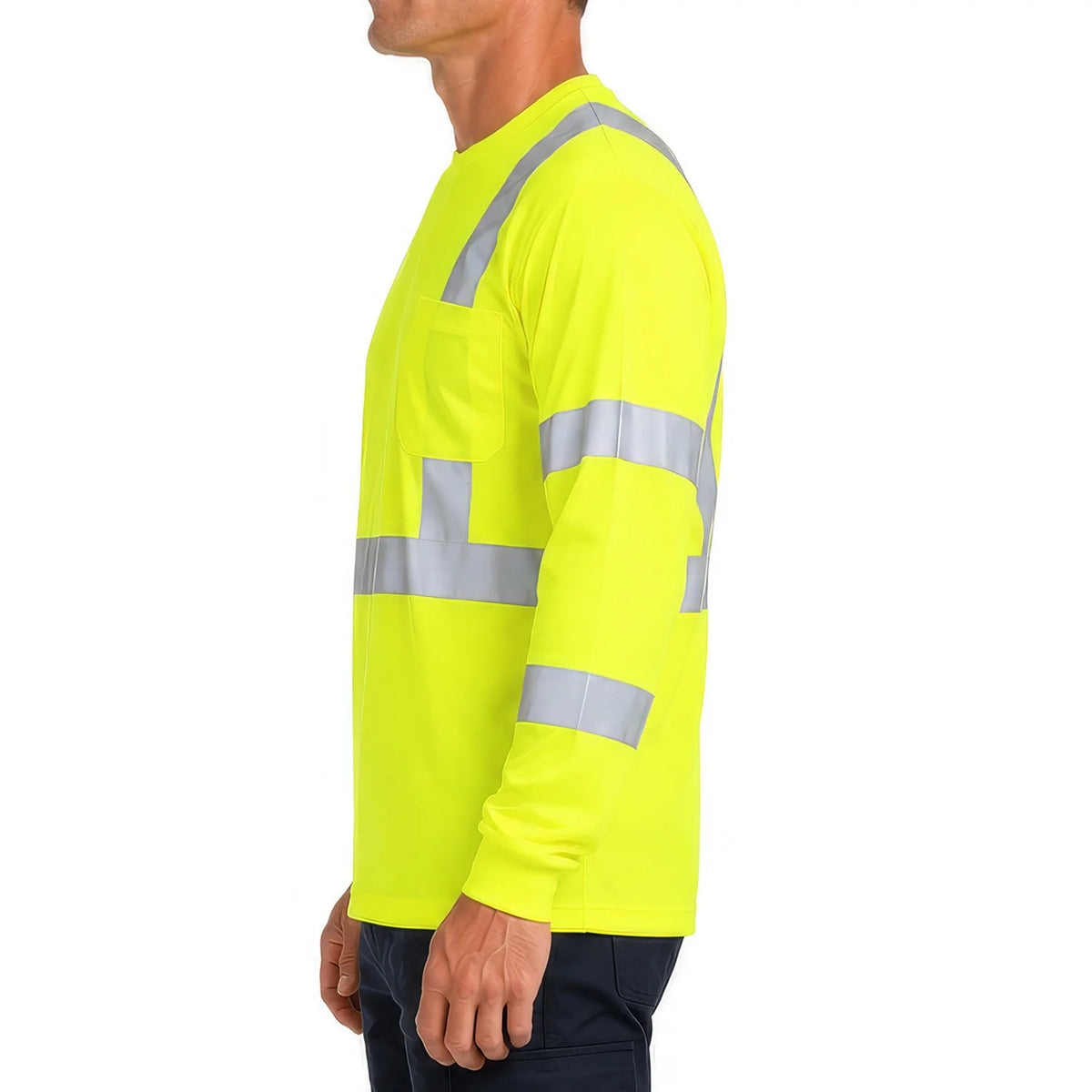 2280 - HI VIS CLASS 3 TEE LONG SLEEVE