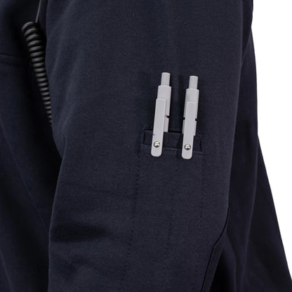 8075 FULL ZIP JOB SHIRT WITH LAY-DOWN COLLAR