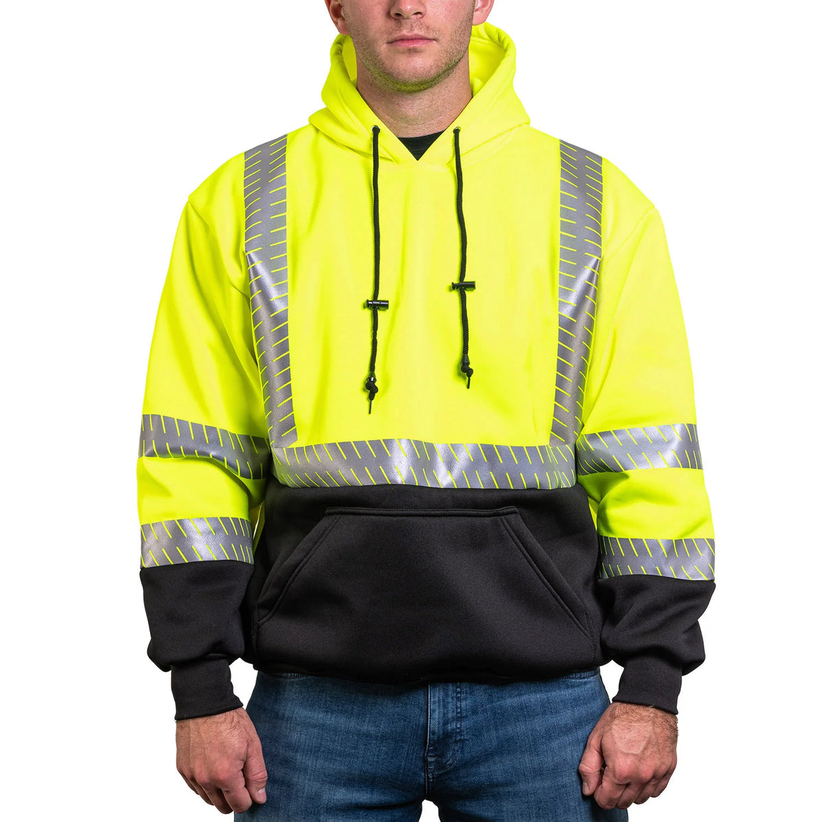 8550E THE PULLOVER HOODIE WITH SEGMENTED TAPE