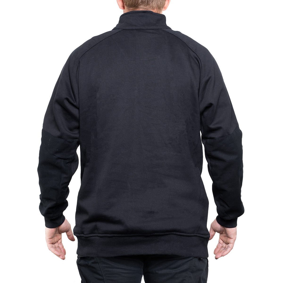 8595 The Tactical Job Shirt in Navy, back on model
