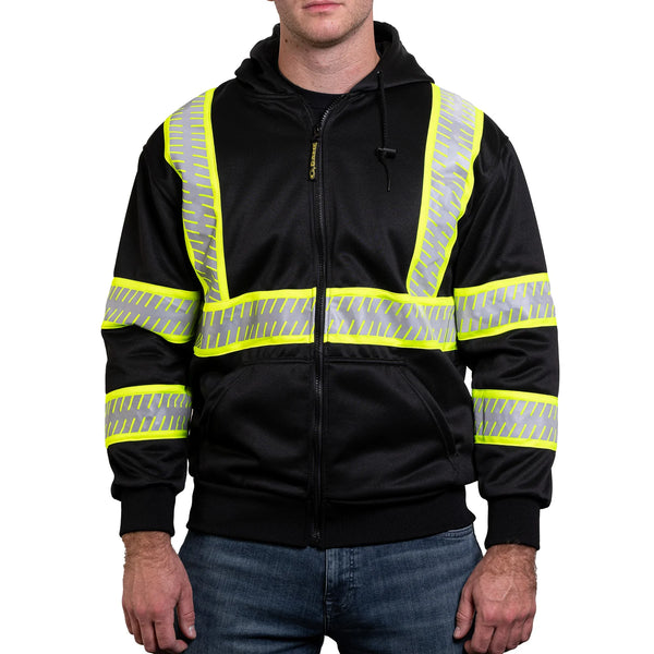 8775 The Enhanced Visibility Hoodie, front on model