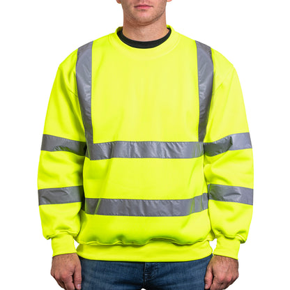 8310E CREWNECK HI-VIS SWEATSHIRT