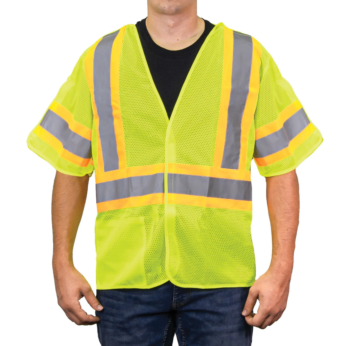 I-495E THE 5-POINT CLASS 3 BREAKAWAY HI-VIS VEST