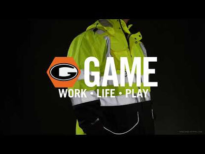 1355 THE BLACK BOTTOM 6-IN-1 HI-VIS JACKET