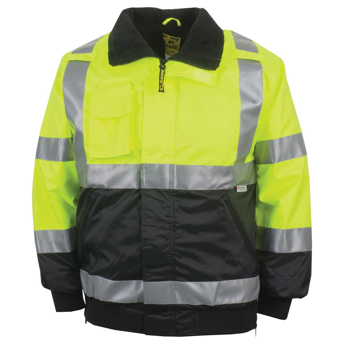 1370 THE MUNICIPALITY HI-VIS BOMBER JACKET
