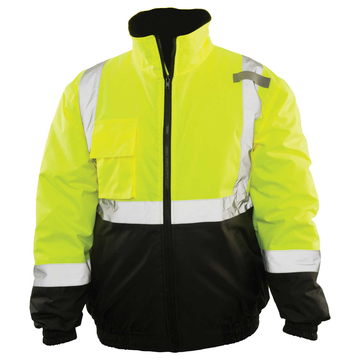 1320E ECONO HI-VIS BLACK BOTTOM JACKET