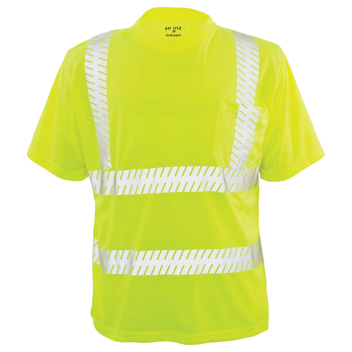 235R VENTILATED HI-VIS TEE WITH SEGMENTED REFLECTIVE TAPE